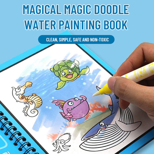 Magical Magic Doodle Water Painting Book