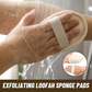 Peelende Loofah-Schwamm-Pads (3 Stk.) - Exfoliating Loofah Sponge Pads