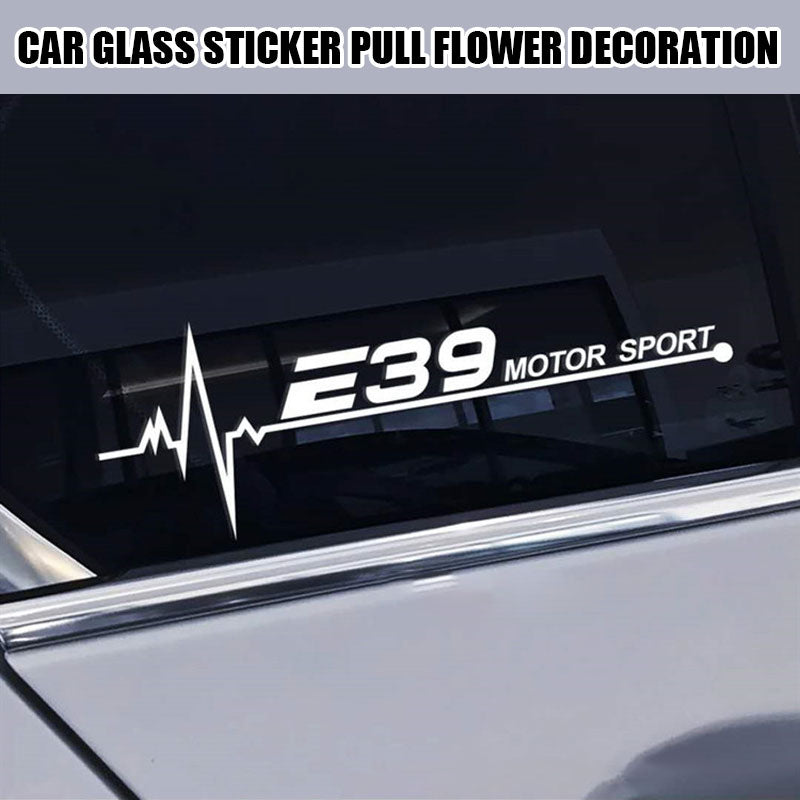 Car Window Glass Sticker Pull Flower Decoration