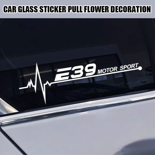 Car Window Glass Sticker Pull Flower Decoration