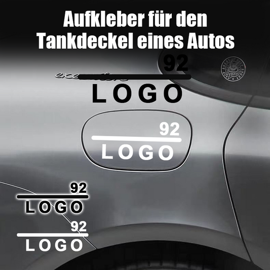 Aufkleber für den Tankdeckel eines Autos（2er-Pack）/car fuel tank cap sticker