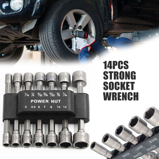14pcs Strong Socket Wrench