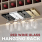 Red Wine Glass Hanging Rack