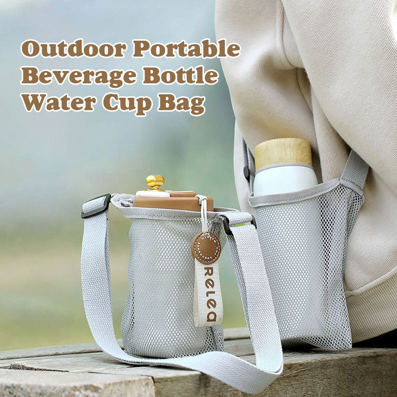 Outdoor Portable Beverage Bottle Water Cup Bag