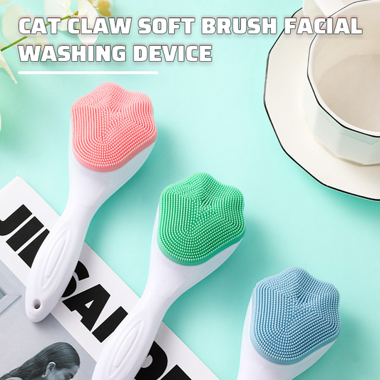 Cat Claw Soft Brush Facial Washing Device