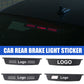 Car Rear Brake Light Sticker-For Audi