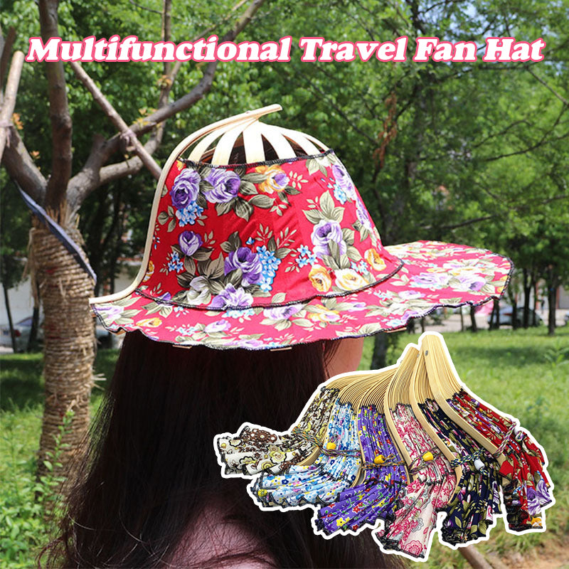 Multifunctional Travel Fan Hat