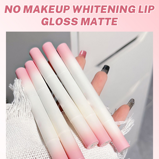 No Makeup Whitening Lip Gloss Matte