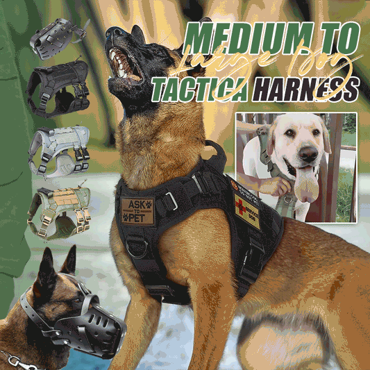 Medium To Large Dog Tactical Harness
