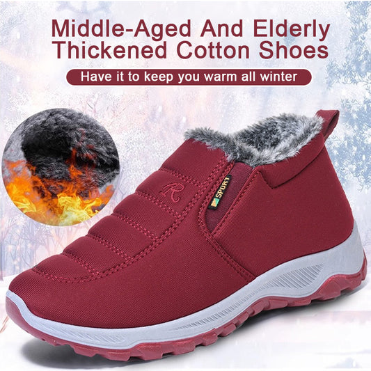 Middle-Aged And Elderly Thickened Cotton Shoes