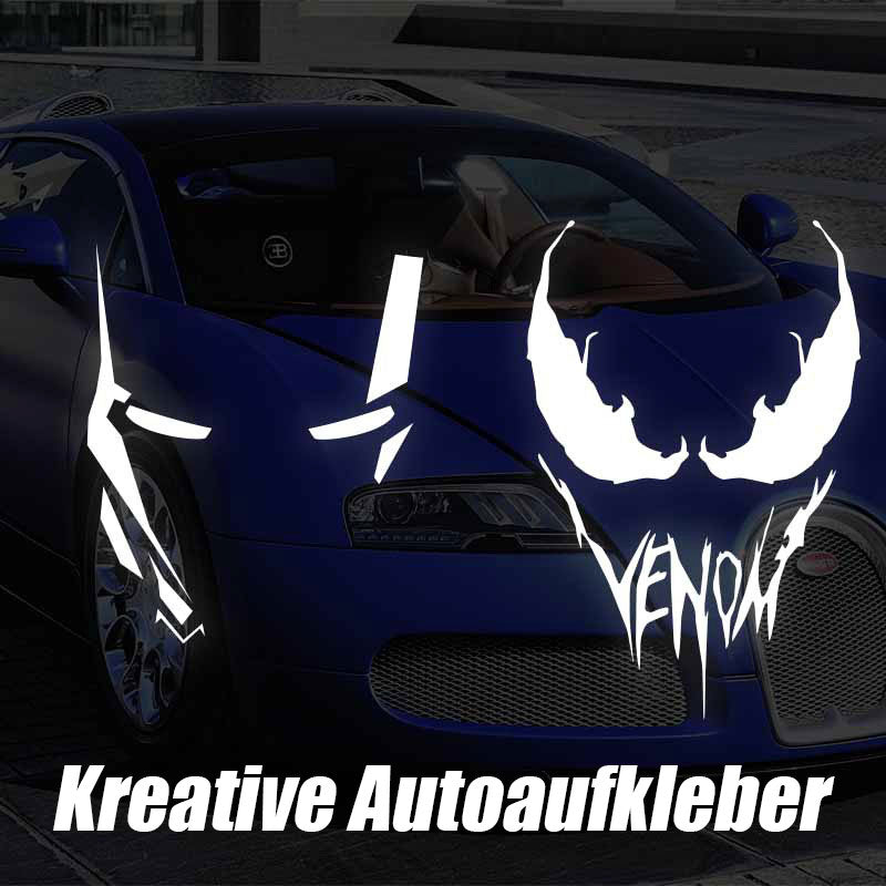 Personalisierte kreative reflektierende Aufkleber（2er-Pack）/Personalized creative reflective car stickers