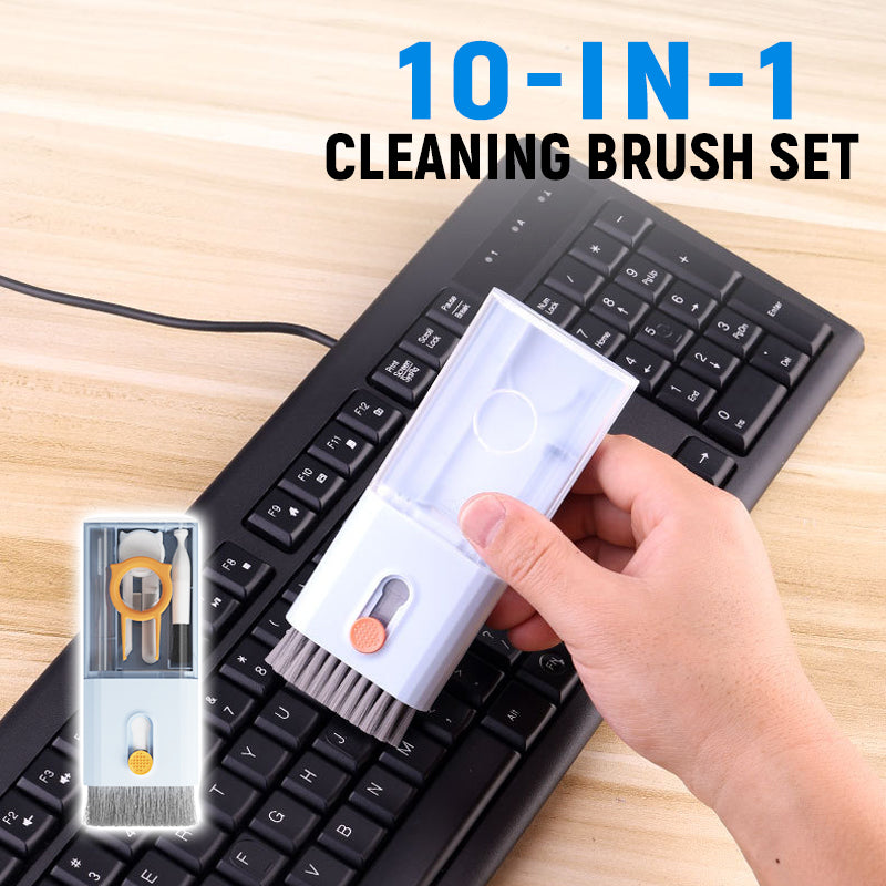 10-In-1 Cleaning Brush Set