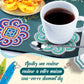 Sets de dessous de verre en diamant, dessous de verre en peinture diamant/Diamond Crafts Coasters Diamond Painting Coasters
