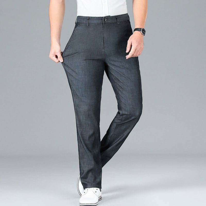 Men'S Straight Leg Loose Jeans