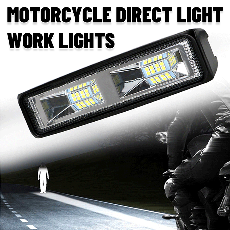 Motorcycle Straight Work Light
