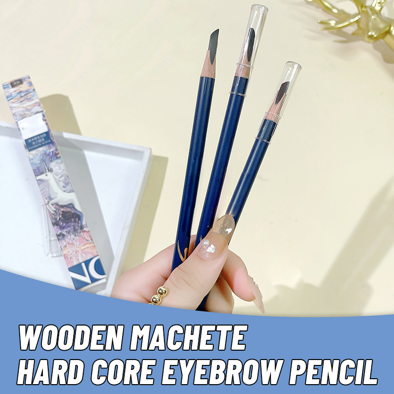 Wooden Machete Hard Core Eyebrow Pencil