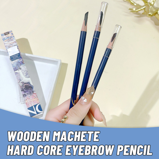 Wooden Machete Hard Core Eyebrow Pencil