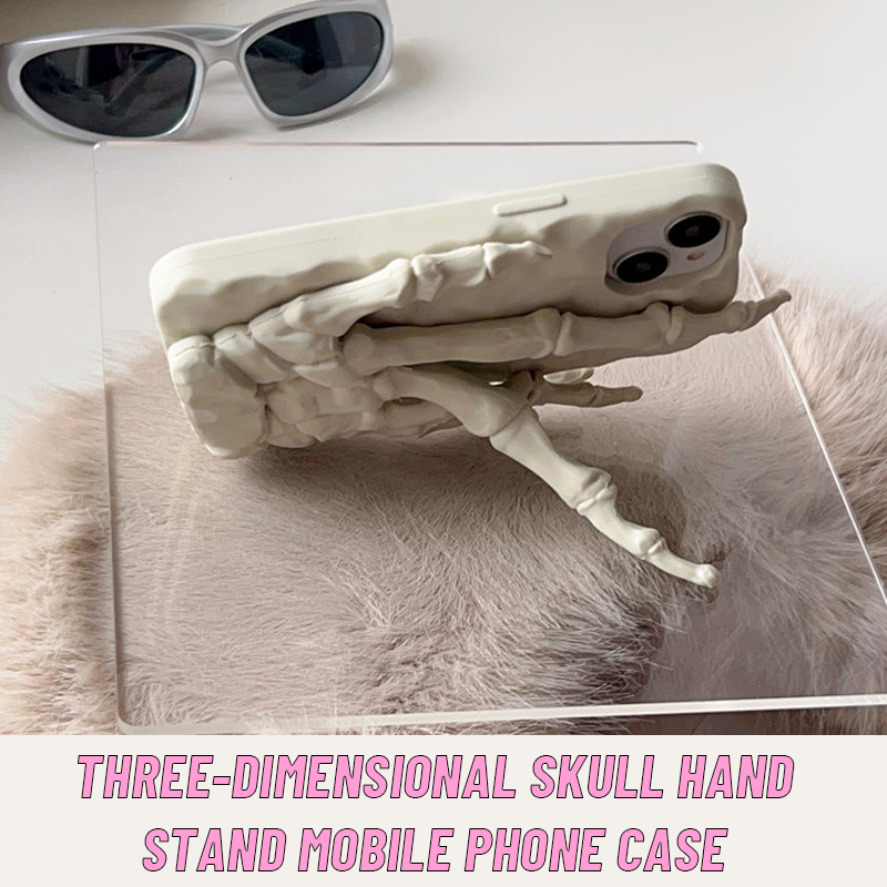 3D Skull Hand Phone Case
