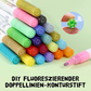 DIY fluoreszierender Doppellinien-Konturstift/highlighter color double line