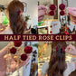 Half Tied Rose Clips🌹