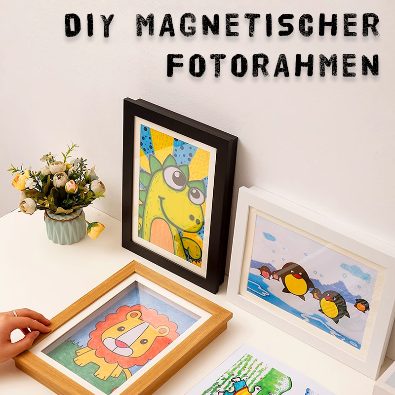 Diy Magnetischer Fotorahmen  /  DIY Magnetic Photo Frame
