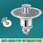 Anti-Odor Pop-Up Drain Plug