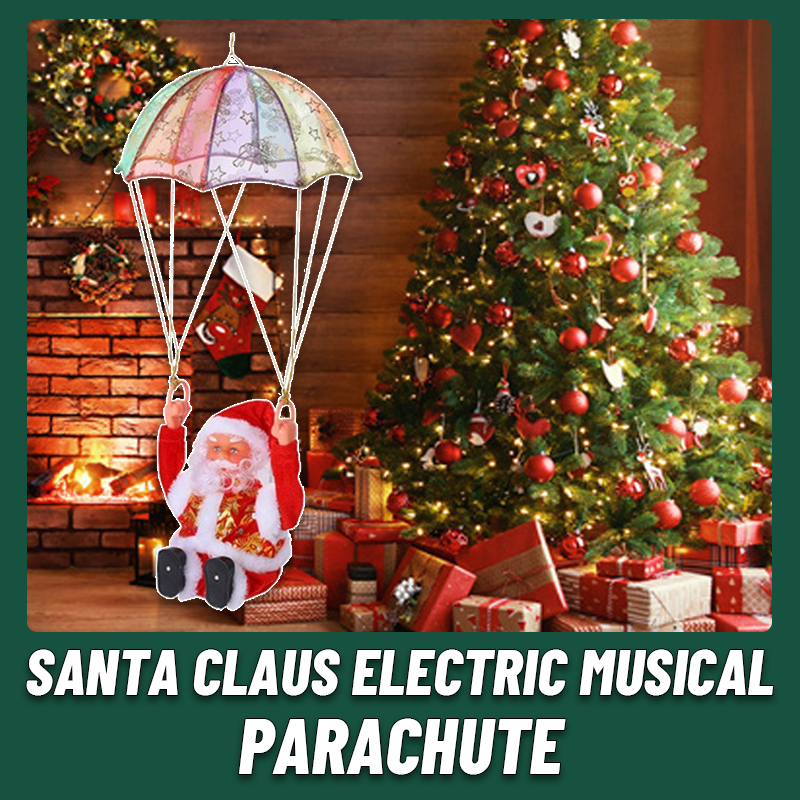 Santa Claus Electric Musical Parachute