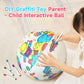 DIY Graffiti Toy Parent - Child Interactive Ball