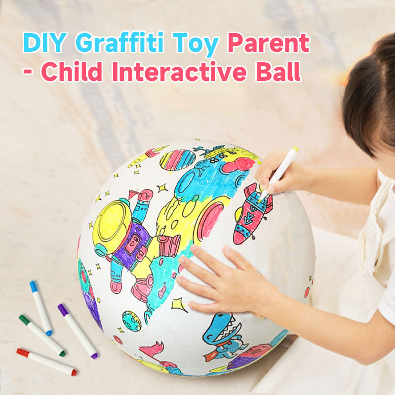 DIY Graffiti Toy Parent - Child Interactive Ball