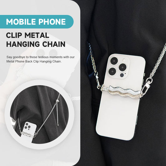Mobile Phone Clip Metal Hanging Chain