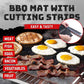Bbq Mat With Cutting Strips