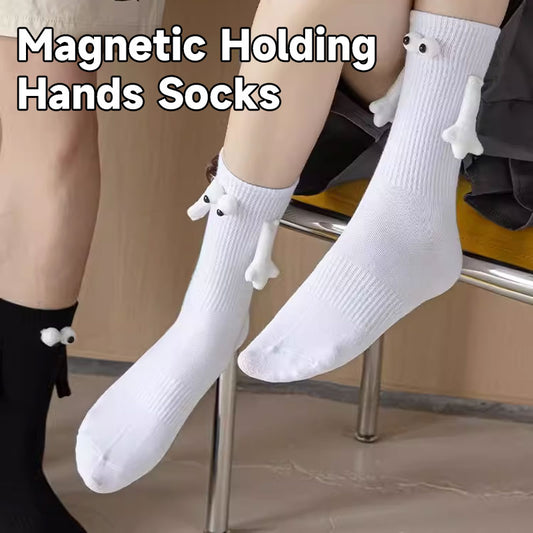 Magnetic Holding Hands Socks