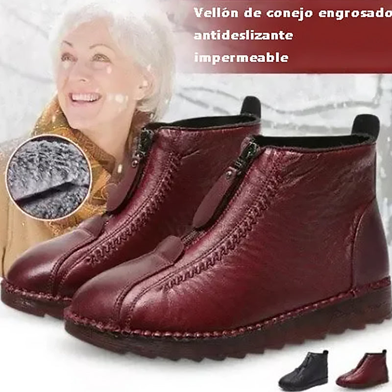 Zapatos De Lana De Algodón Cálido/New winter velvet warm mom's shoes