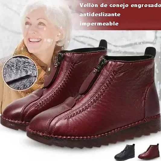 Zapatos De Lana De Algodón Cálido/New winter velvet warm mom's shoes