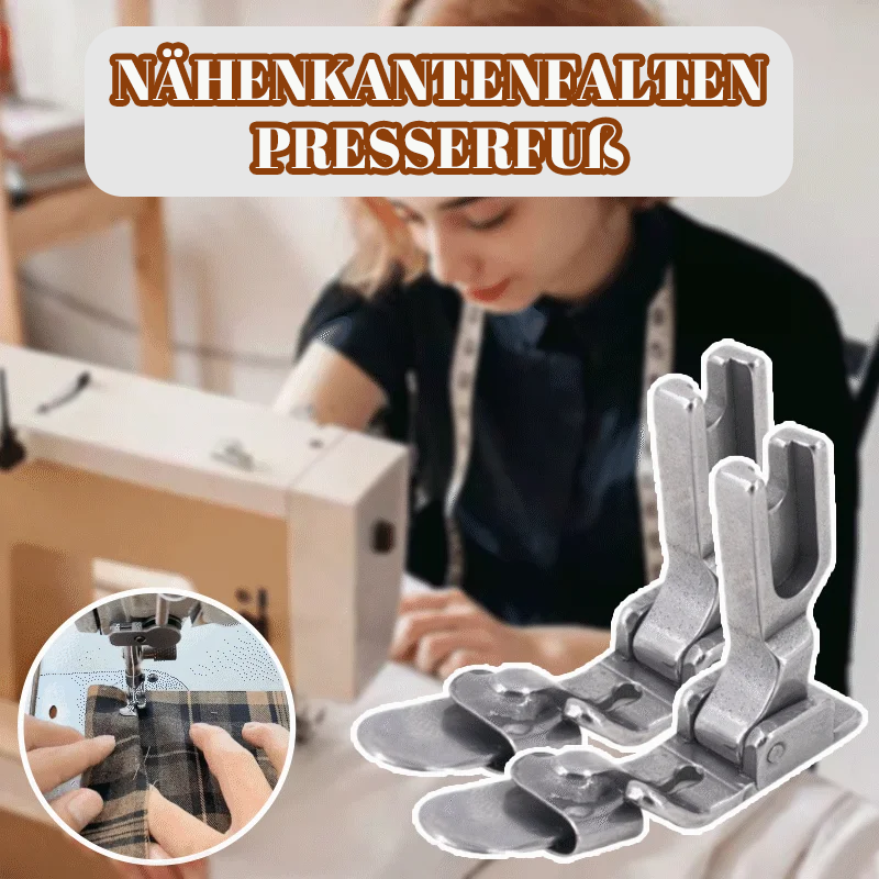 🔥Weihnachtsaktion – Nahtfalt-Nähfuß/Seam folding foot