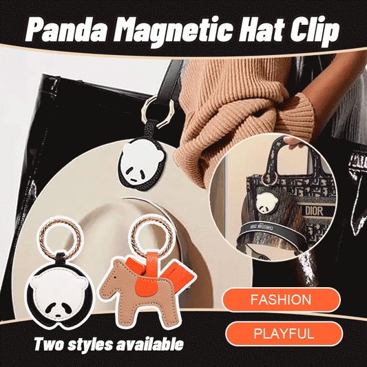 Panda Magnetic Hat Clip