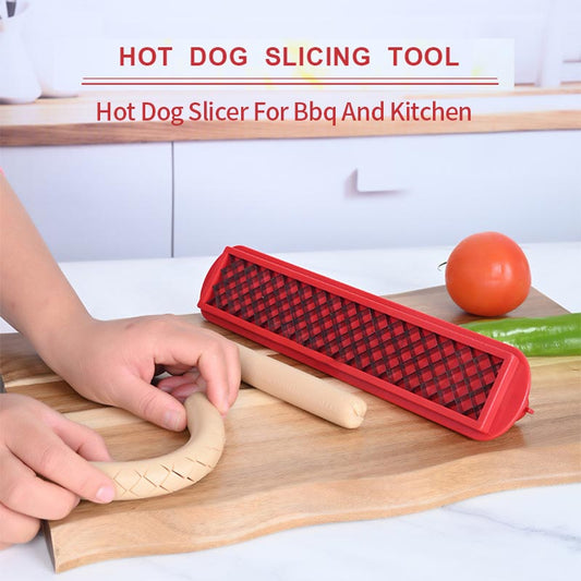 Hot Dog Slicer For Bbq And Kitchen