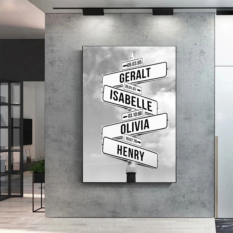 Frameless Painted Signs At Intersections – Carkur