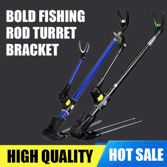 Bold Fishing Rod Turret Bracket