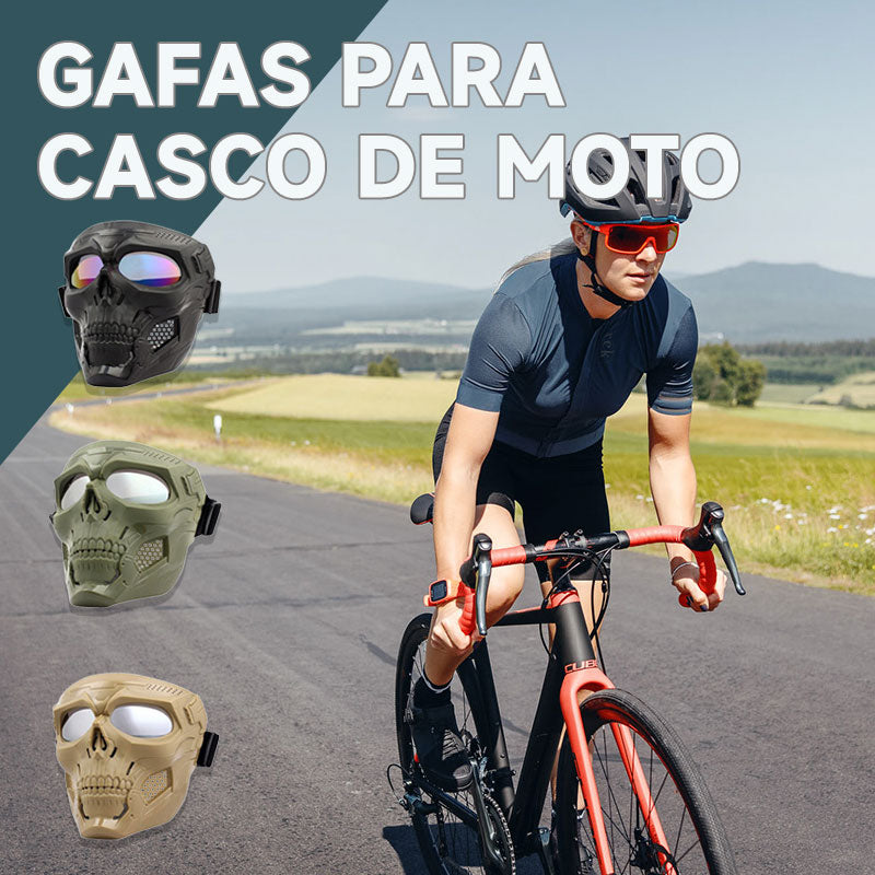 Gafas Para Casco De Moto/Skull horror helmet mask