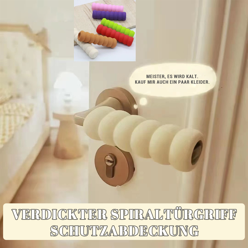 Verdickter Spiraltürgriff Schutzabdeckung（6 Stk.）