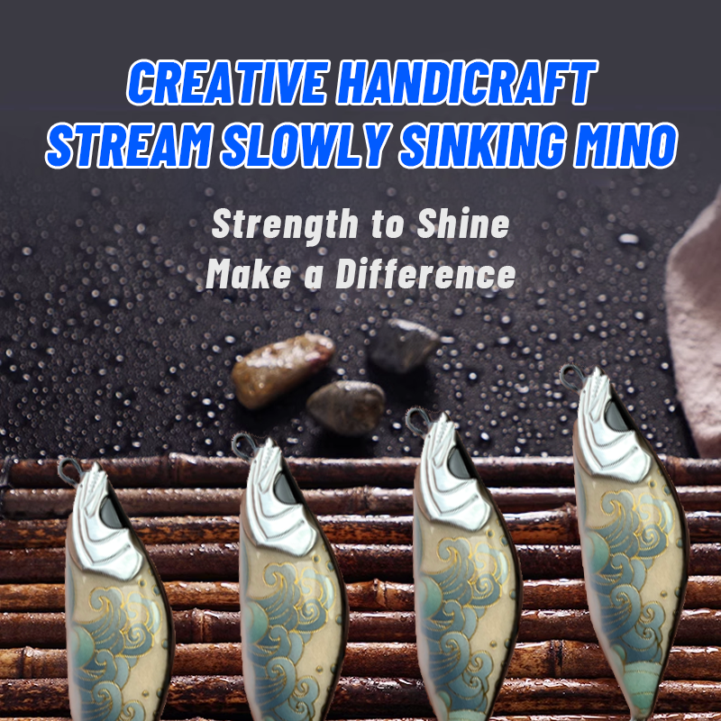 Mandarin Fish Shape Handmade Lure Wood Bait - #3