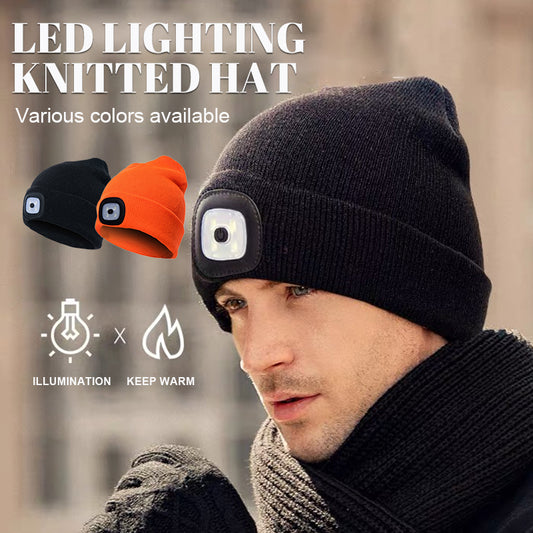 Led Lighting Knitted Hat