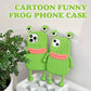 Cartoon Funny Frog Phone Case