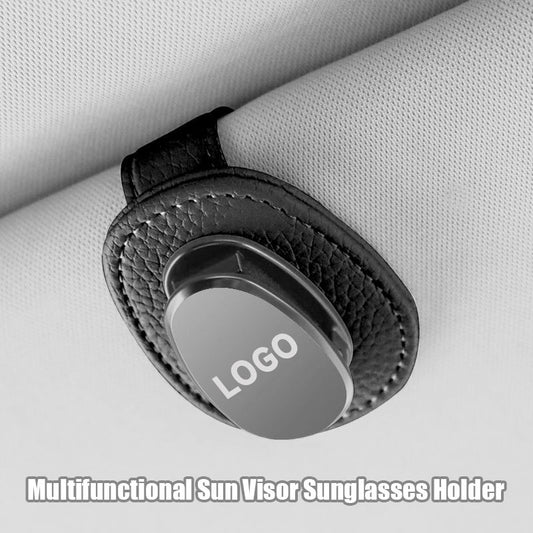 Multifunctional Sun Visor Sunglasses Holder