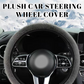 Plush Car Steering Wheel Cover