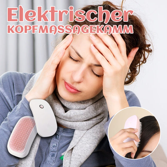 Elektrischer Kopfmassagekamm/Electric head massage comb