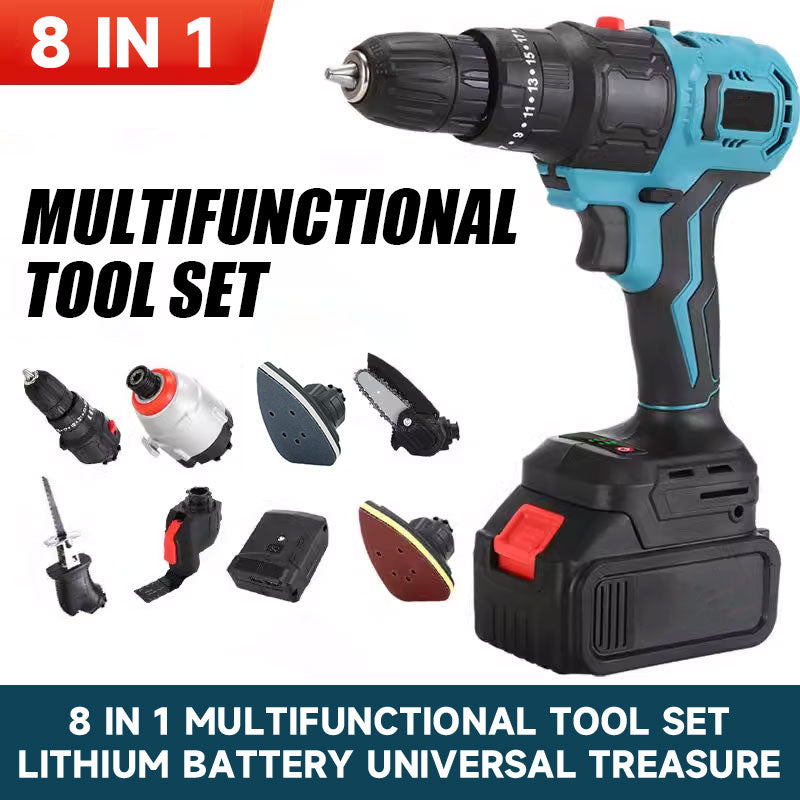 8 In 1 Multifunctional Tool Set