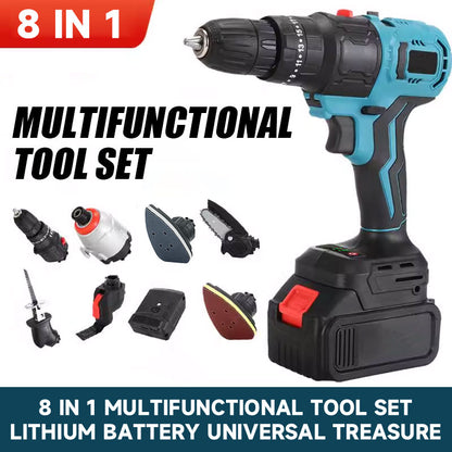 8 In 1 Multifunctional Tool Set