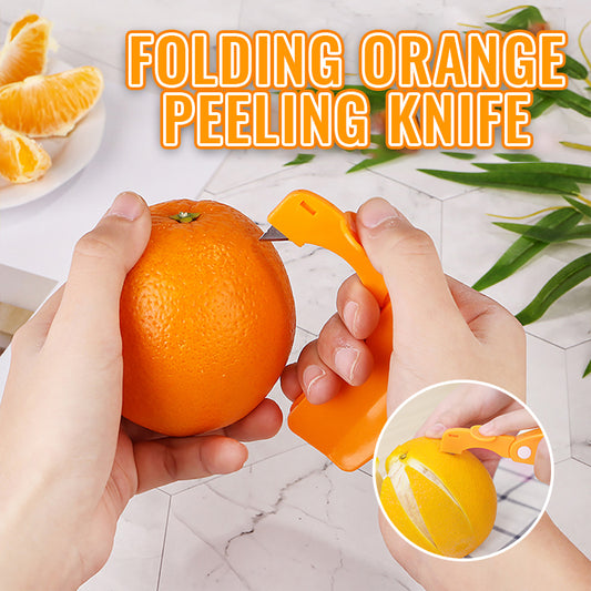 Folding Orange Peeling Knife（2 Pcs）
